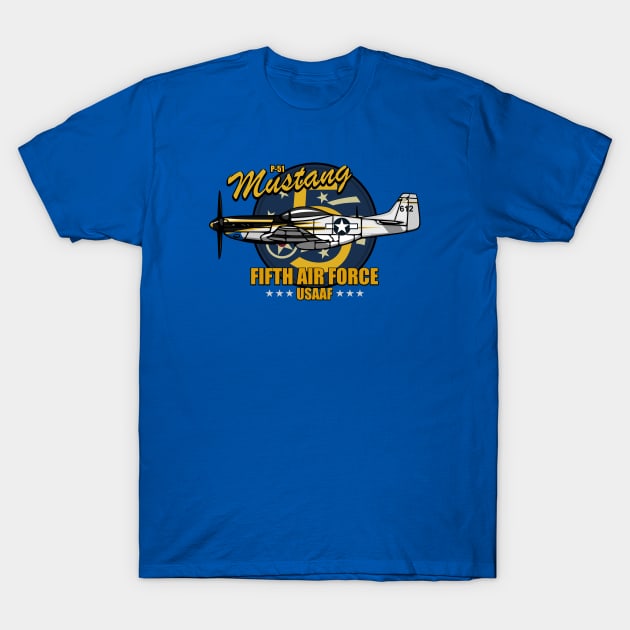 P-51 Mustang T-Shirt by Firemission45